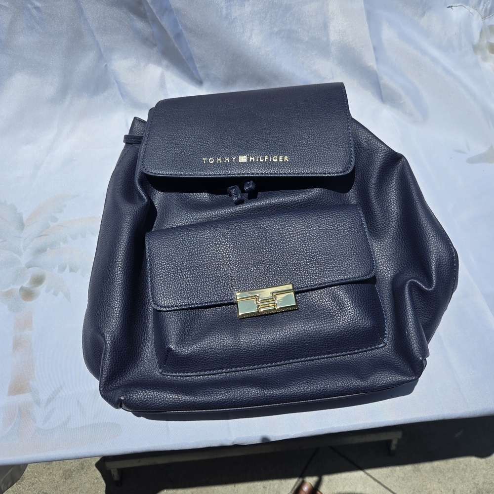 Tommy Hilfiger Navy Backpack